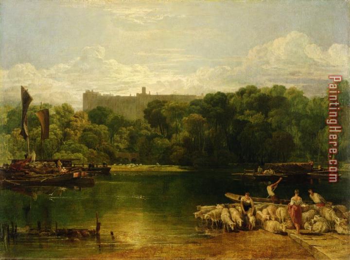 Joseph Mallord William Turner Windsor Castle from the Thames
